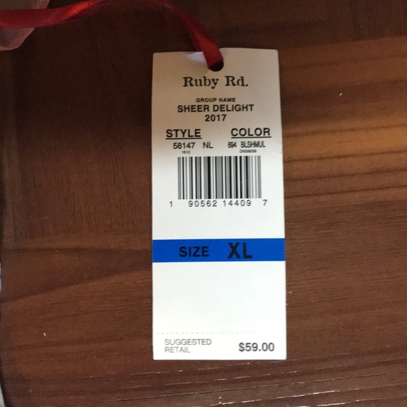 New Ruby Rd. Spring Blouse - Picture 4 of 5